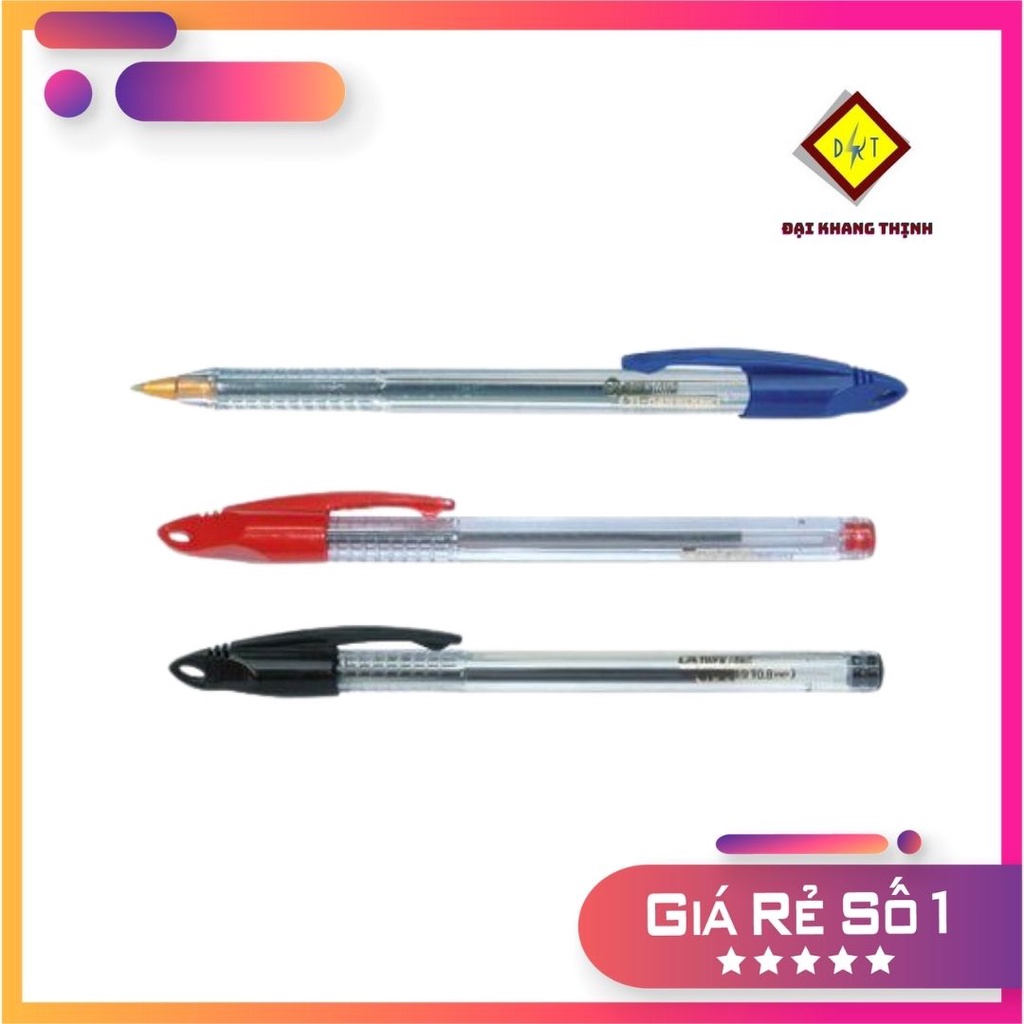 Bút Bi Thiên Long TL 049 Viết bi TL Đủ 3 Màu XANH - ĐỎ - ĐEN CAM KẾT CHÍNH HÃNG