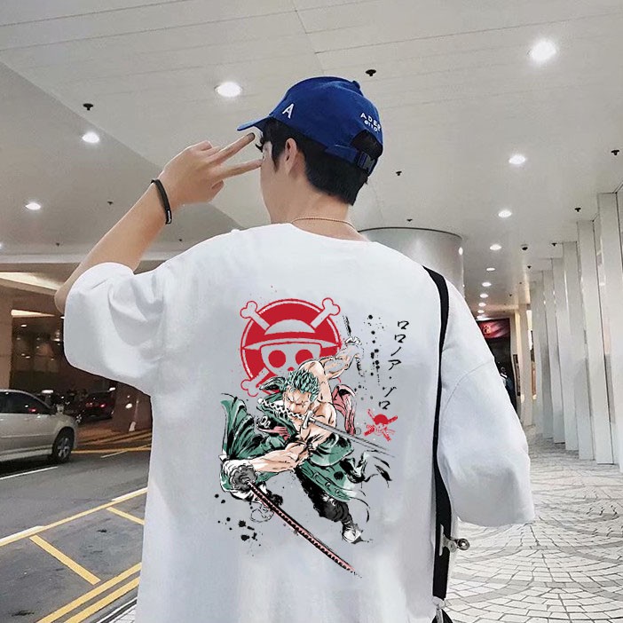Áo Thun Tay Lỡ UNISEX SIÊU CHẤT ZORO ONEPICE Áo Tay Lỡ Ulzzang Nelly -BN Fashion - Thời Trang Unisex