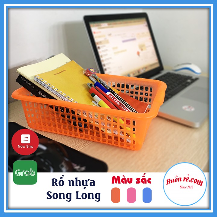 Rổ nhựa thiên nga bé NHỰA SONG LONG (MS:2181) / Khay đựng đồ đa năng, tiện ích Buonrecom 01062