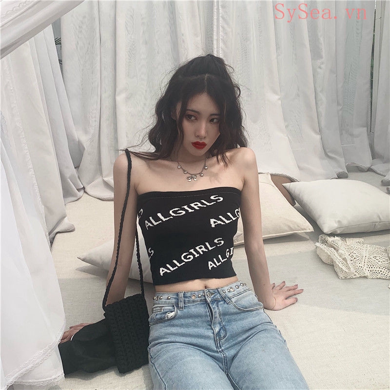 Áo Lửng Hai Dây Quyến Rũ Dành Cho Nữ