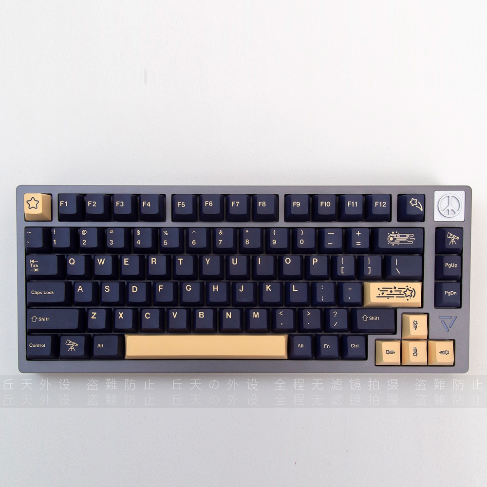 124 Phím GMK Stargaze Keycaps Cherry Profile Bàn phím cơ PBT DYE SUB Bàn phím cơ Keycap