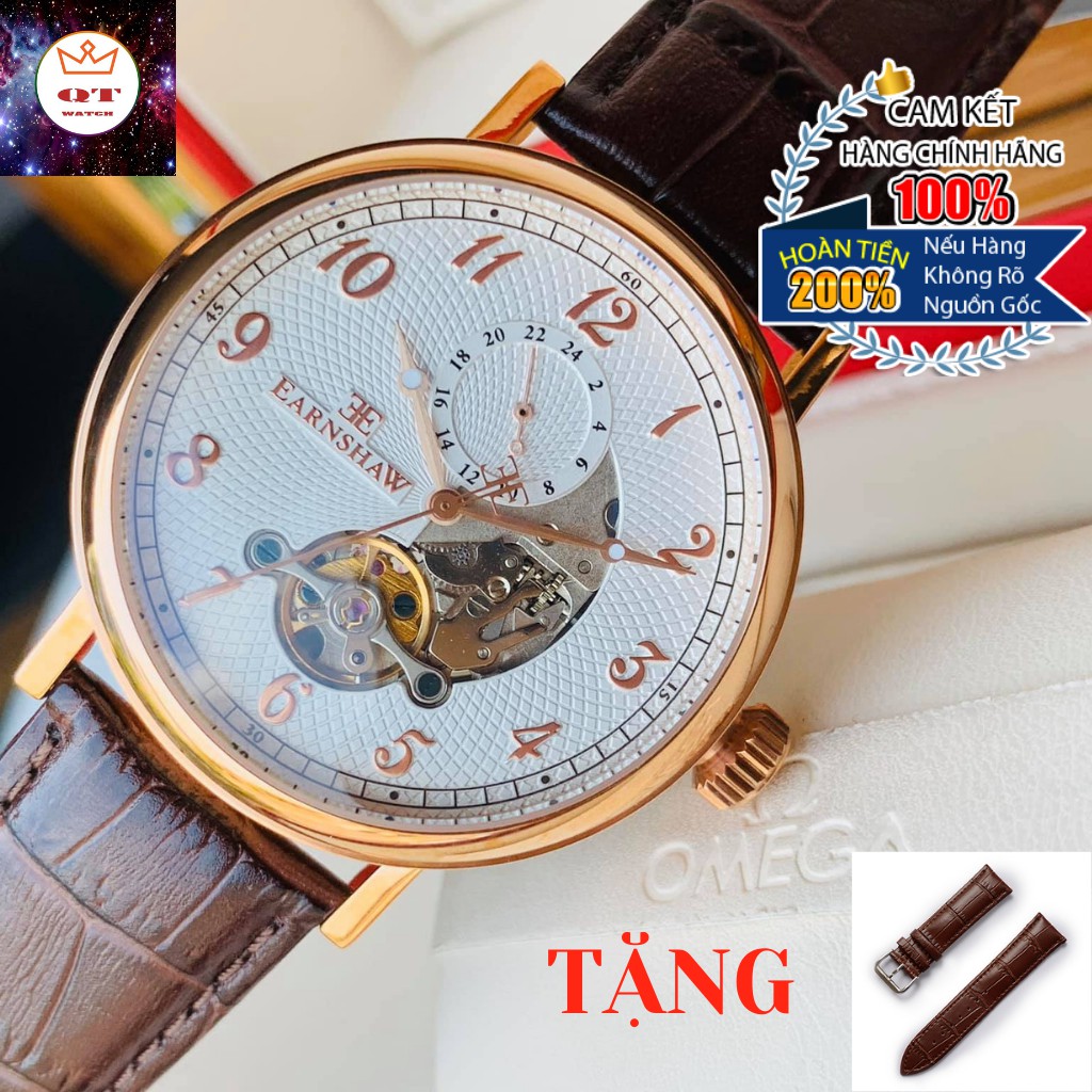 Đồng Hồ Cơ Nam THOMAS EARNSHAW BEAUFORT Automatic #ES-8082-03 Sang Trọng Lịch Lãm