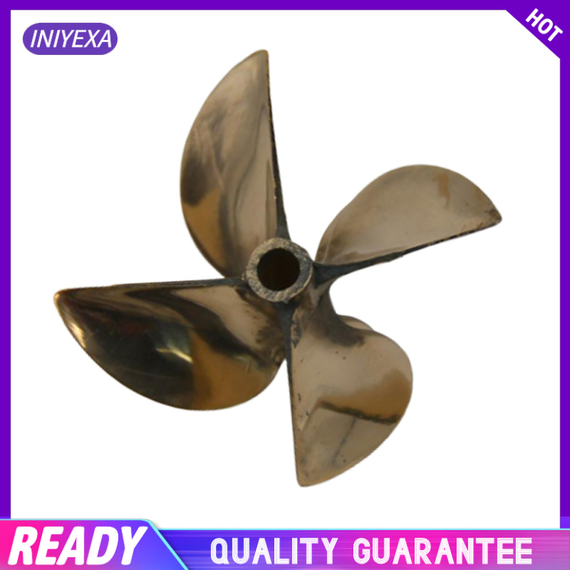 Cánh Quạt 4 Lưỡi 6717 26cc 67mm OD Cho Thuyền Điều Khiển Từ Xa 6.35mm 1 / 4 "