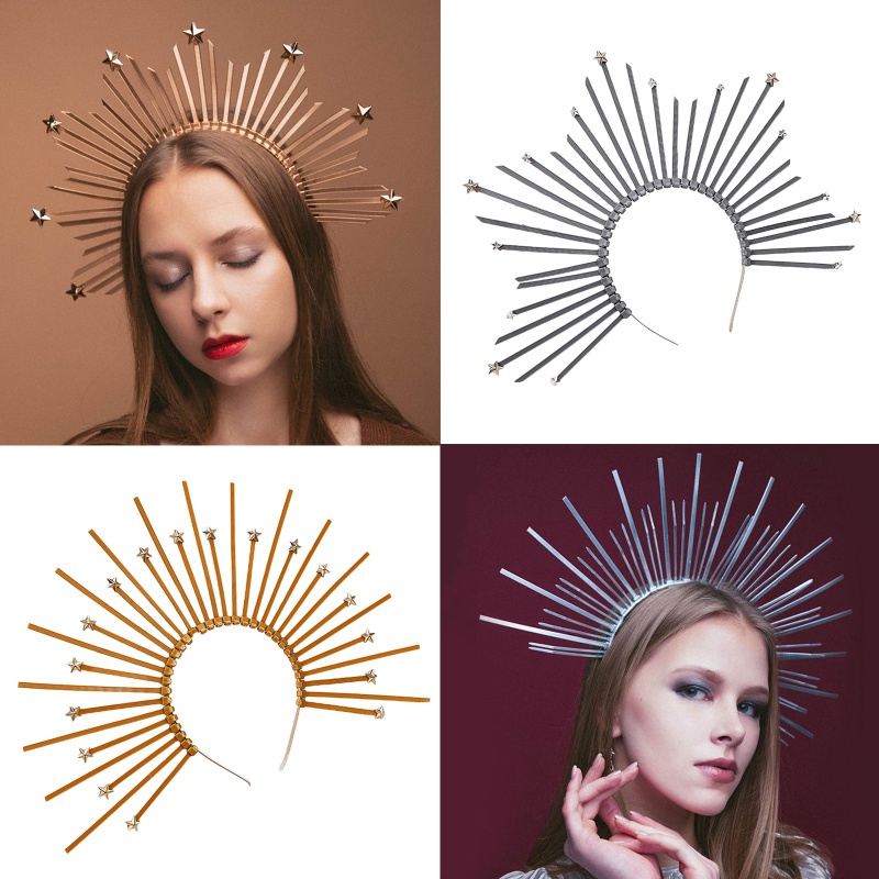 Băng Đô Cài Tóc Hình Vương Miện Phong Cách Lolita