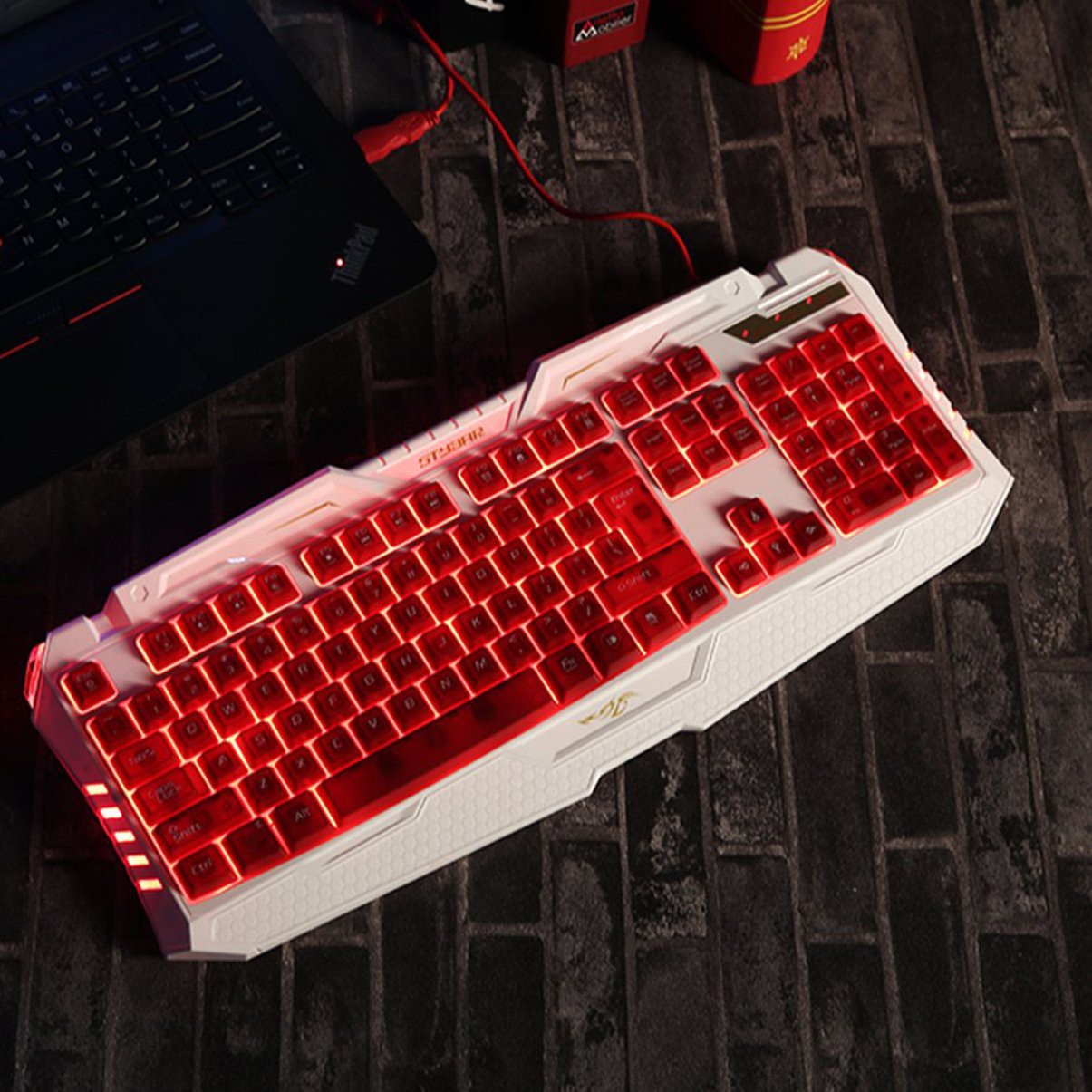 Bàn Phím Gaming Có Dây Tích Hợp Đèn Led Chất Lượng Cao