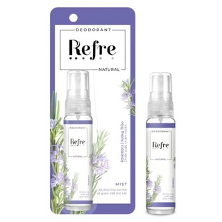 XỊT KHỬ MÙI REFRE NATURAL HƯƠNG THẢO