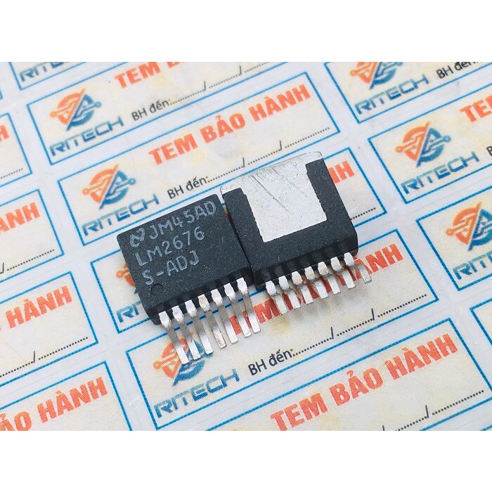 Combo 3 chiếc LM2676S-ADJ 2676 TO-220-7 3A 1.2-37V IC nguồn xung chính hãng