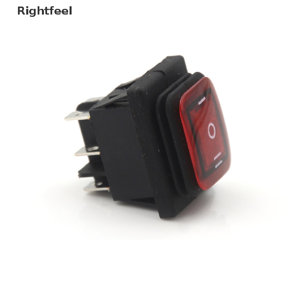 Công Tắc 3 Vị Trí 6Pin DC 12V Chống Thấm Nước Có Đèn LED Cho Tàu Thuyền / Xe Hơi