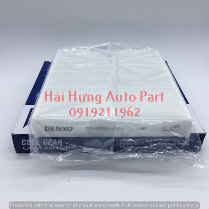 Mã sp: 145520-2370 Lọc gió điều hòa  Denso cho dòng xe Toyota dùng chung.