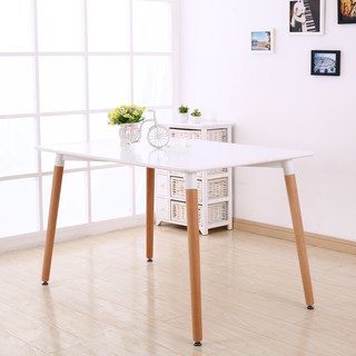 BÀN ĂN NHẬP KHẨU NGUYÊN THÙNG 2 MÀU TRẮNG & ĐEN TKT-101L