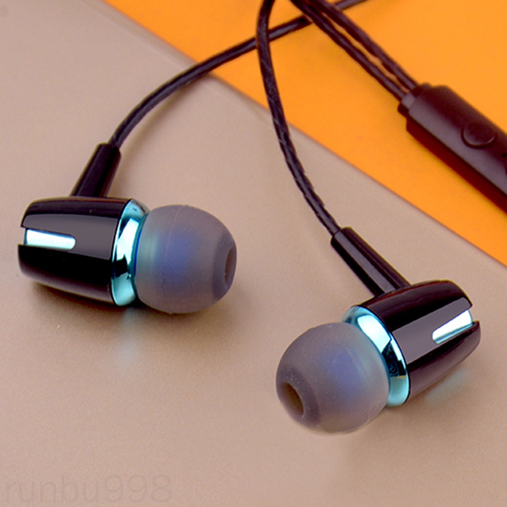 Tai nghe nhét tai có dây jack 3.5mm kèm mic cho điện thoại