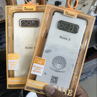 Ốp lưng dẻo OU silicon dẻo viền màu samsung note 8