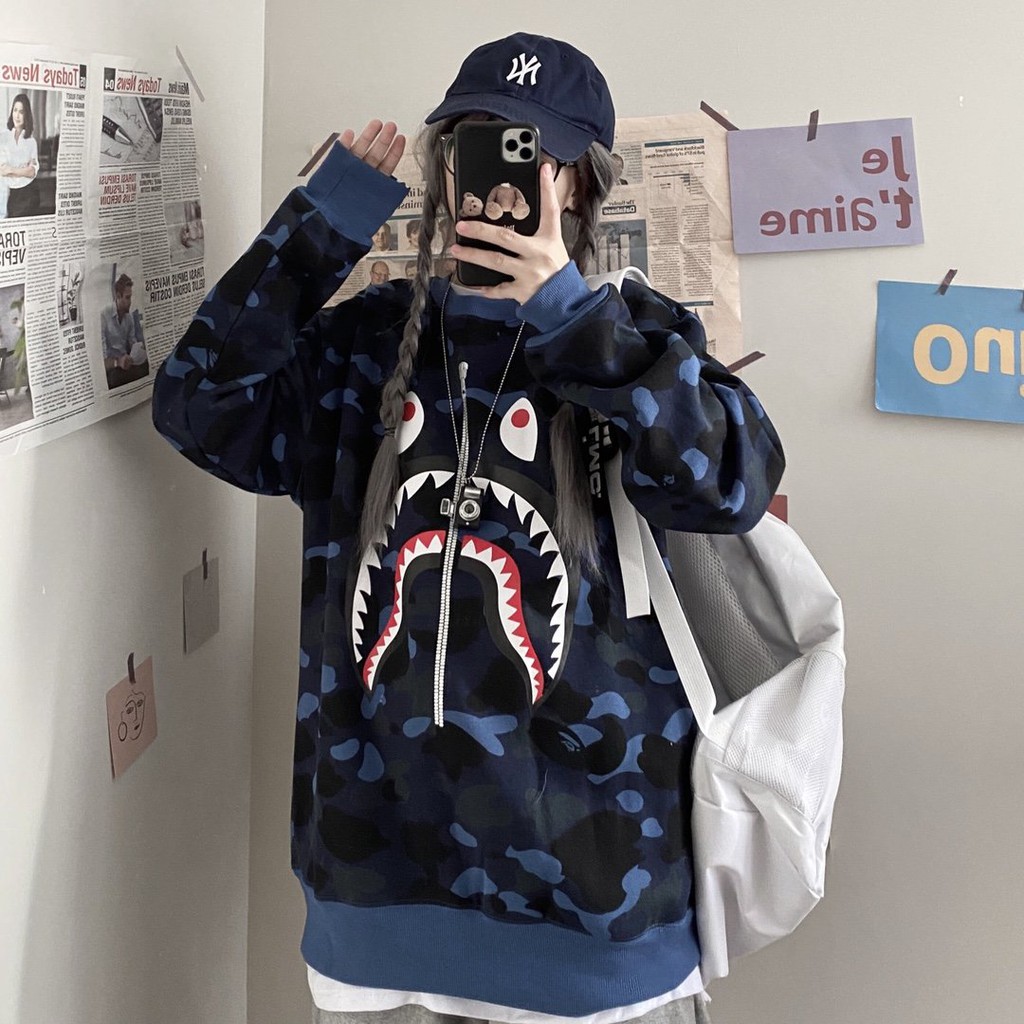 [Babe I'm Real] Áo Sweater BAPE  FW20 ( Full Tag, mac,... )