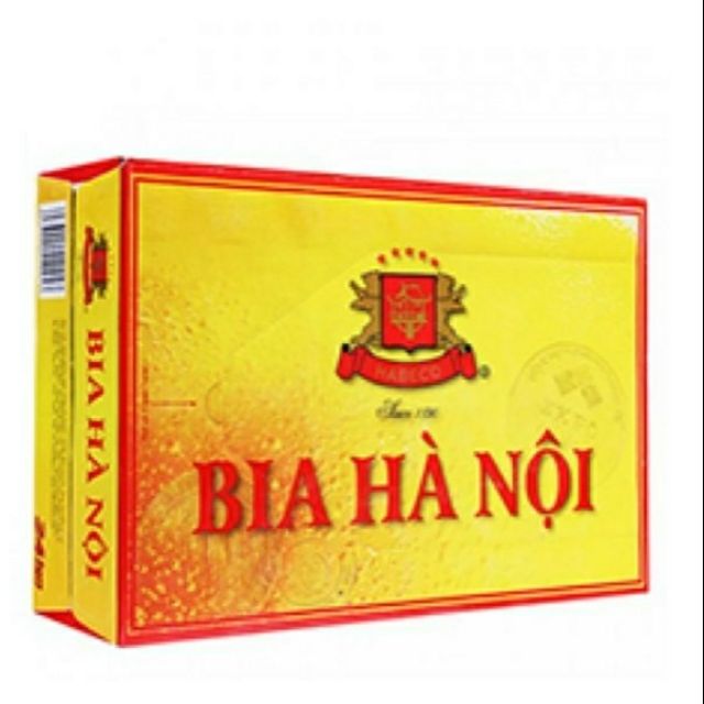 bia lon hà nội thùng bia 24lon*330ml