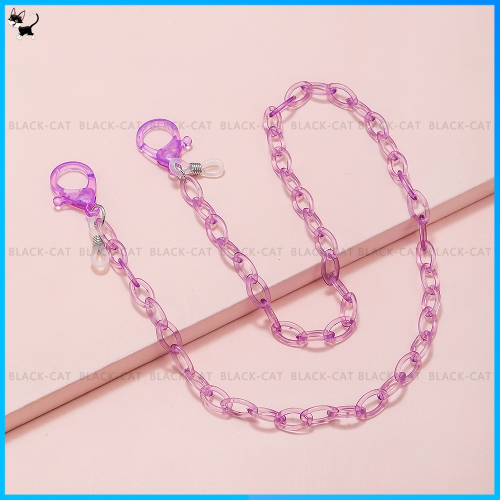 Dây Đeo Mắt Kính Bằng Acrylic Trong Suốt Chống Thất Lạc