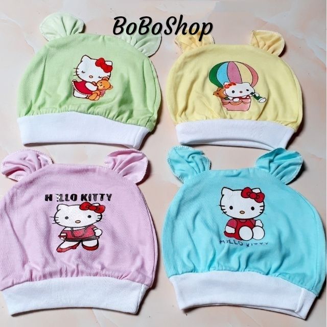 Mũ sơ sinh cotton cho bé (sỉ, lẻ)