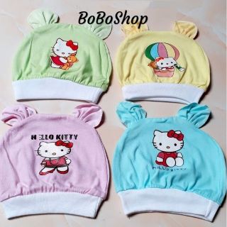 Mũ sơ sinh cotton cho bé