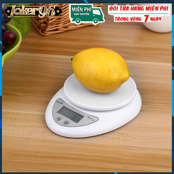 Cân tiểu ly điện tử nhà bếp mini định lượng từ 1gram đến 5kg làm bánh cân thực phẩm chính xác cao