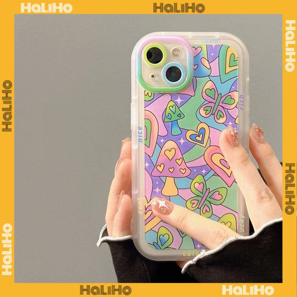 iPhone Case Silicone Soft Case Frosted Clear Case Airbag Shockproof Camera Protection Rainbow Cute Compatible For iPhone 14 Pro Max 13 Pro Max 12 Pro Max 11 Pro Max xr xs max