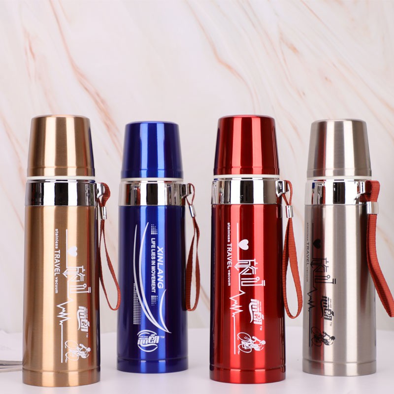 Bình Giữ Nhiệt - Ly Giữ Nhiệt Inox 3 Lớp 800ml Cao Cấp Có Nắp Đây