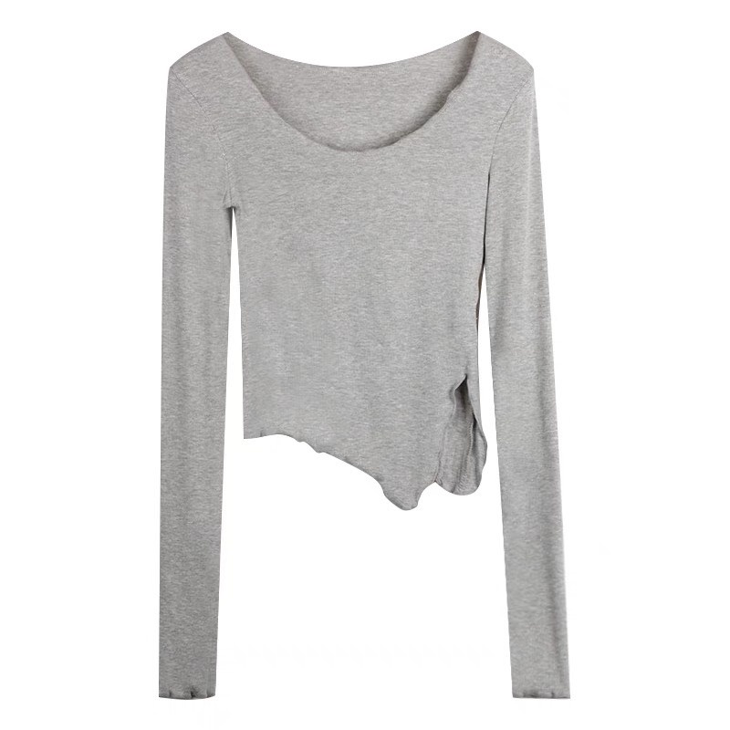 Áo Nữ Kiểu Vạt Chéo Thun Cát