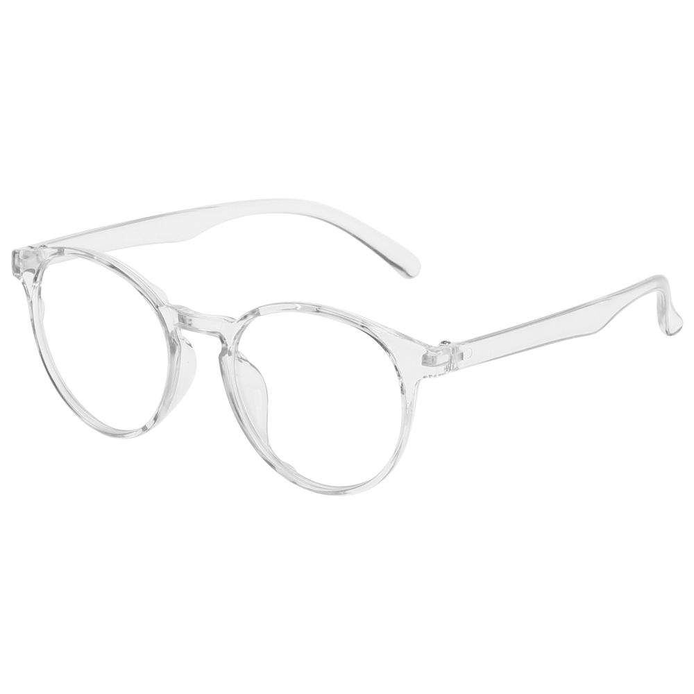 Mắt kính gọng PC tròn chống bức xạ và ánh sáng xanh phong cách cổ điển