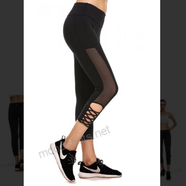 Quần Tập Legging Dáng Lỡ Xuất Xịn