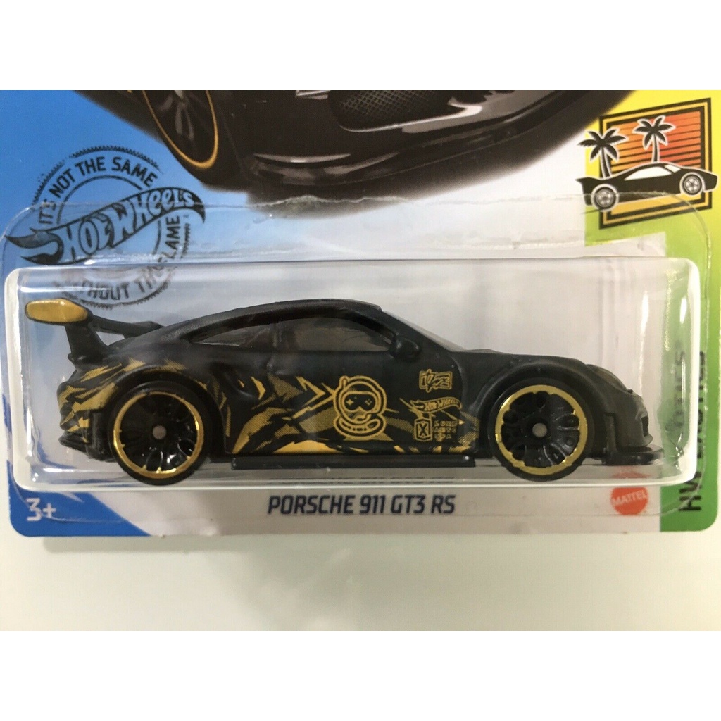 Xe mô hình Hot Wheels 1/64 PORSCHE 911 GT3 RS TANNER FOX Card US