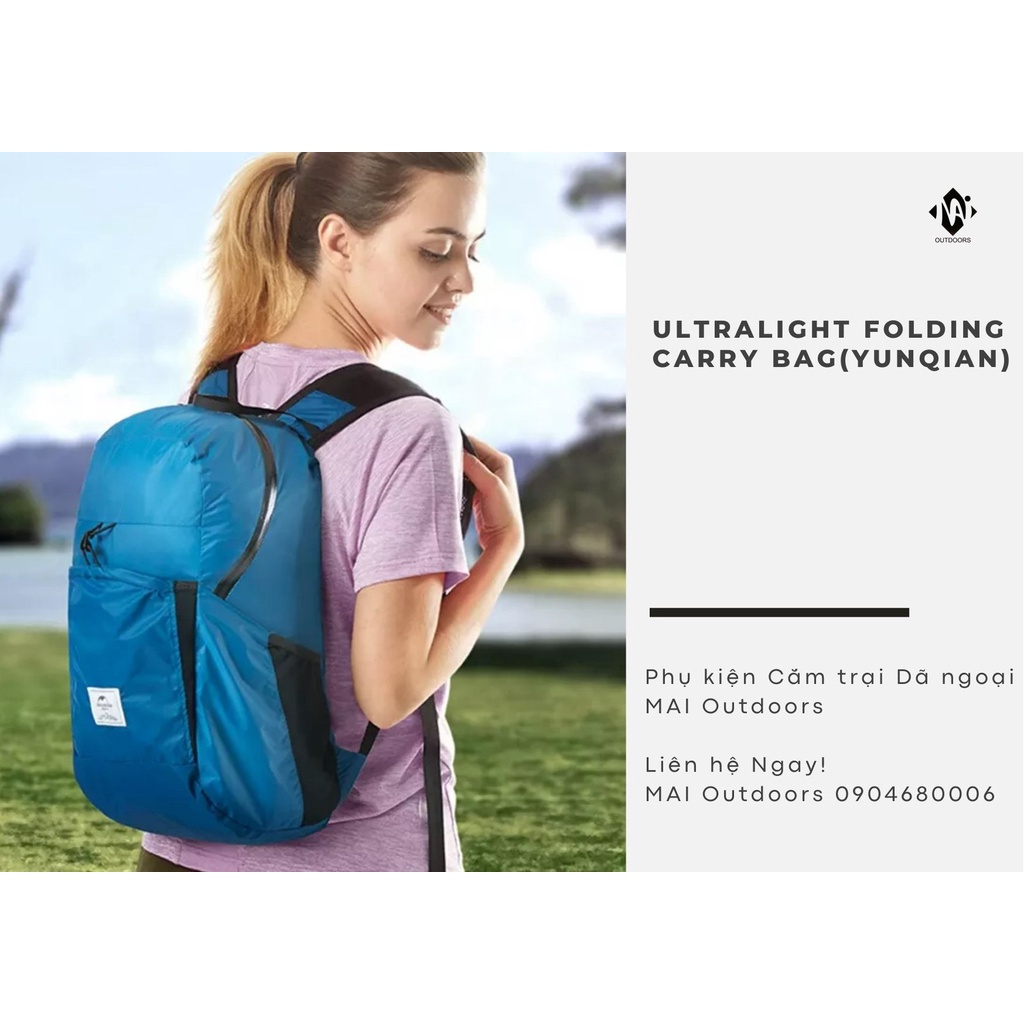 Balo du lịch chống nước gấp gọn NatureHike NH17A017-B