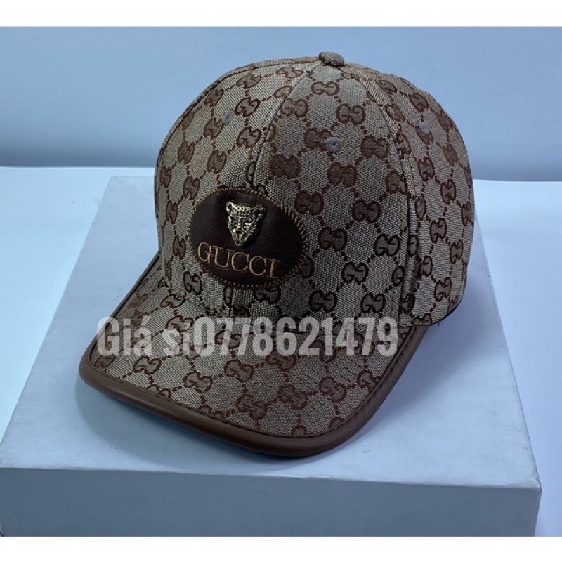 Nón kết, mũ lưỡi chai nam nữ gcc logo đầu sói cá tính