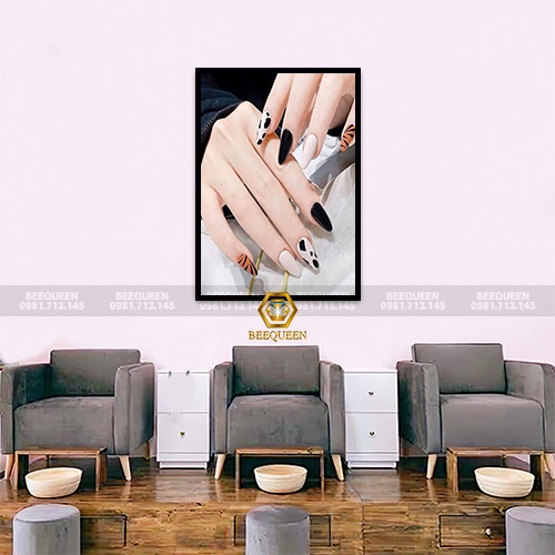 [61-80] 20 Mẫu Tranh Nail Trang Trí Tiệm Nail - Phong Cách Nail Art