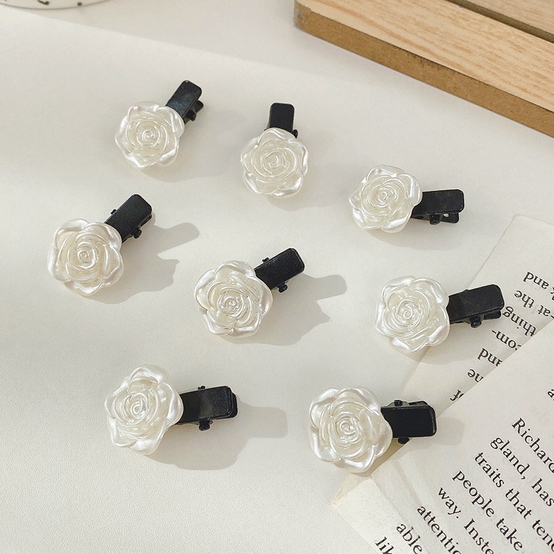 Kẹp Tóc Mini Hình Hoa Trà Thời Trang Hàn Quốc Cho Nữ