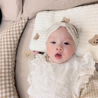 Turban, bờm thêu tên cho bé