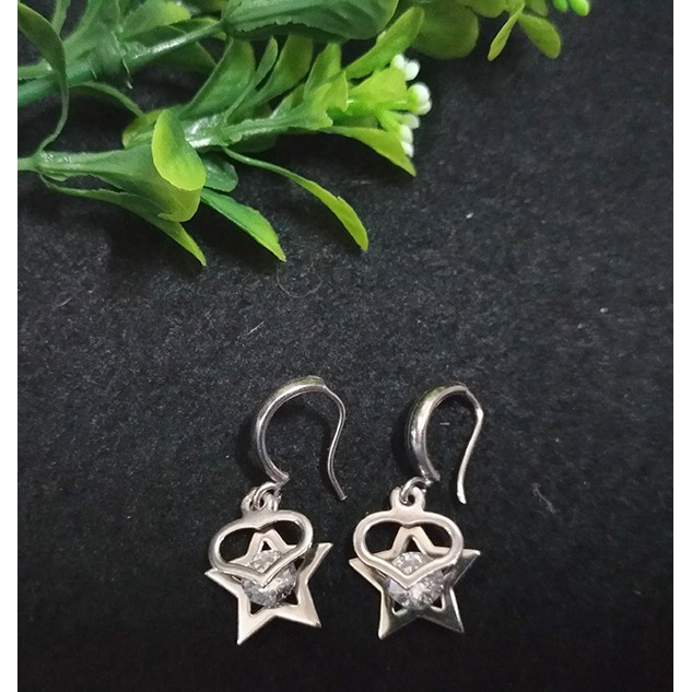 Bông tai inox kiểu dài dạng móc