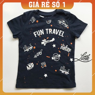 Áo Thun Bé Trai ❤️100% Cotton❤️ Áo Cộc Tay Thấm Hút Mồ Hôi DLH337 0.5 - 5 Tuổi