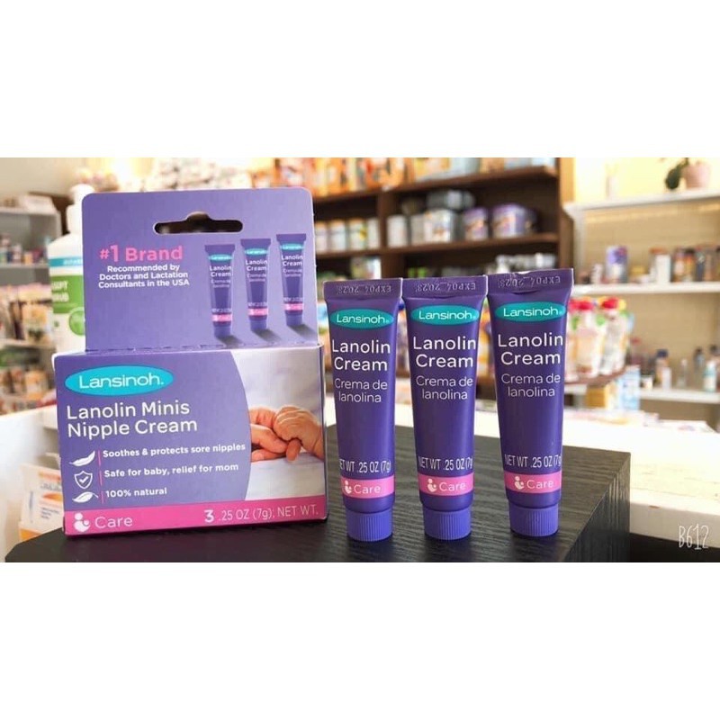 Kem Trị Nứt Đầu Ti LANSINOH Lanolin Cream 7g