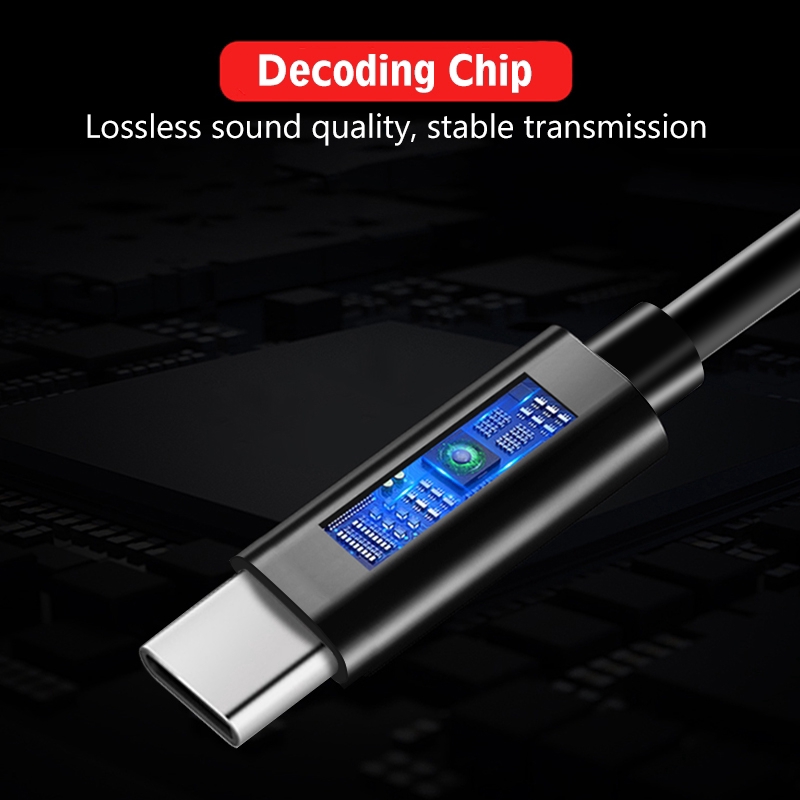 Type C To 3.5 mm Audio Cable Adapter For USB C Type-c Jack Aux Cable Car Speaker For Samsung Xiaomi