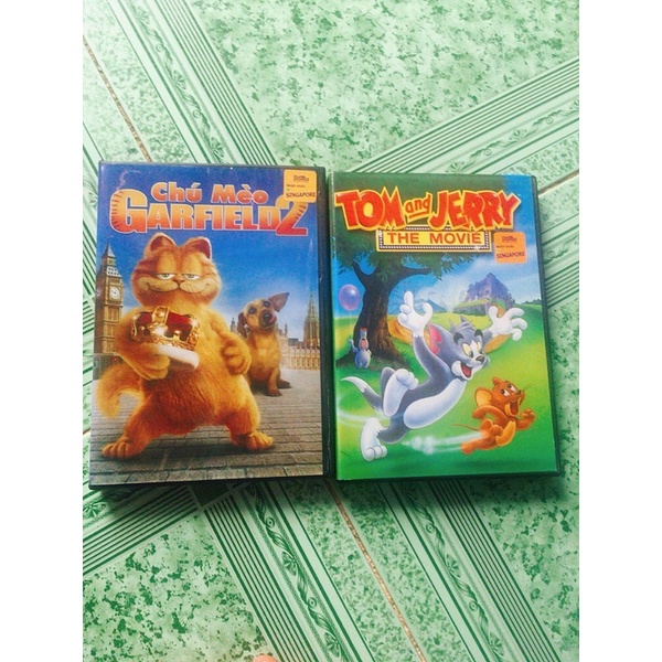 DVD phim Garfield 2,Tom and Jerry the movie