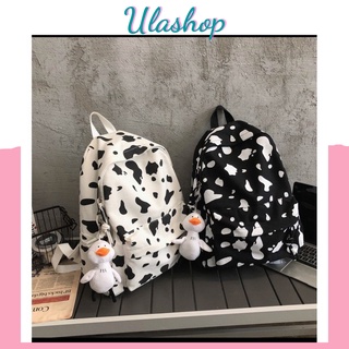 Ulapk054 balo ulzzang bò sữa đáng yêu