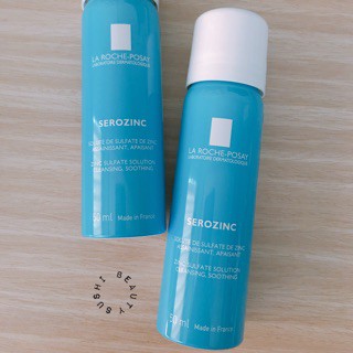 Xịt khoáng làm sạch dịu da La Roche Posay Serozinc nước khoáng Sero Zinc 50ml