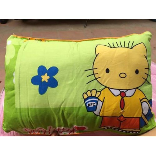 Gối lá đinh lăng cho bé chống mồ hôi trộm, ngăn giật mình