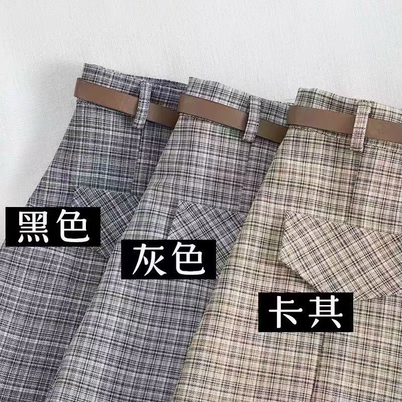 [Mã FADIRECT20 giảm 20K đơn 150K] Chân váy kẻ 2 túi giả | BigBuy360 - bigbuy360.vn