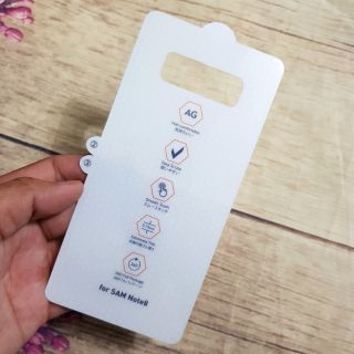 Dán PPF nhám mờ chống vân tay Samsung Note 8 dán mặt sau cao cấp
