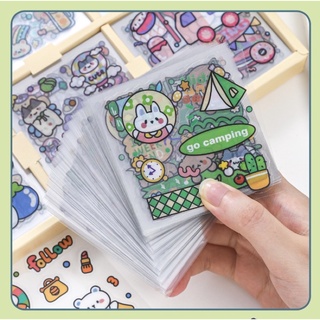 Set 10 tấm sticker dễ thương Spring Picnic