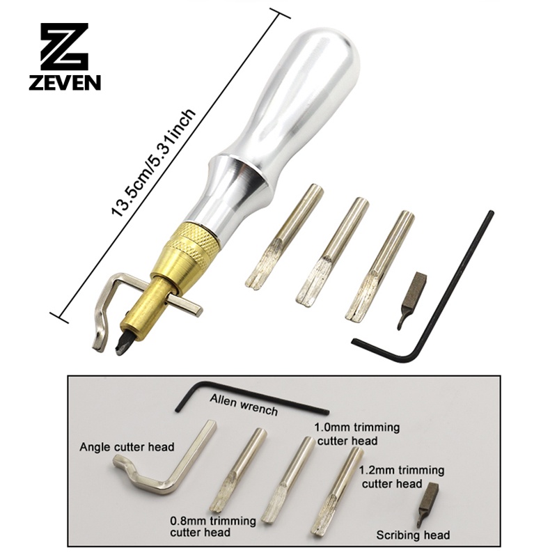 Dụng Cụ Búa Đục Lỗ Trên Da Thủ Công DIY