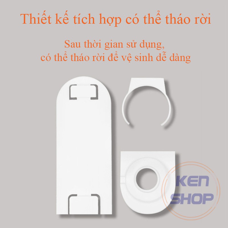 Giá đỡ treo trường  bàn chải đánh răng điện phù hợp 98% các loại bàn chải điện trên thị trường