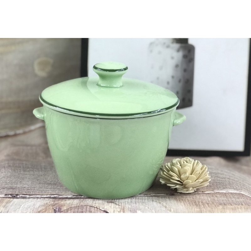 Thố Sứ Chưng Yến Có Nắp Đậy 650ml Hoạ Tiết Vẽ Tay Âu Sứ Có Tai Đựng Thức Ăn Gốm Sứ Bát Tràng Cao Cấp