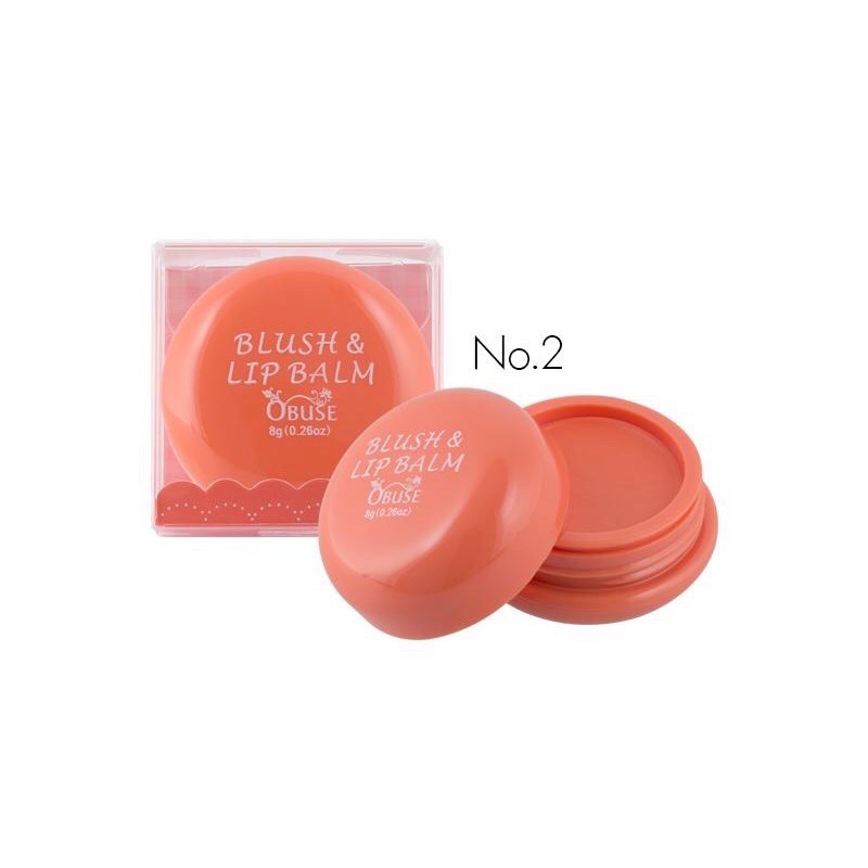 Má hồng + Son OBUSE OB11220 | BigBuy360 - bigbuy360.vn