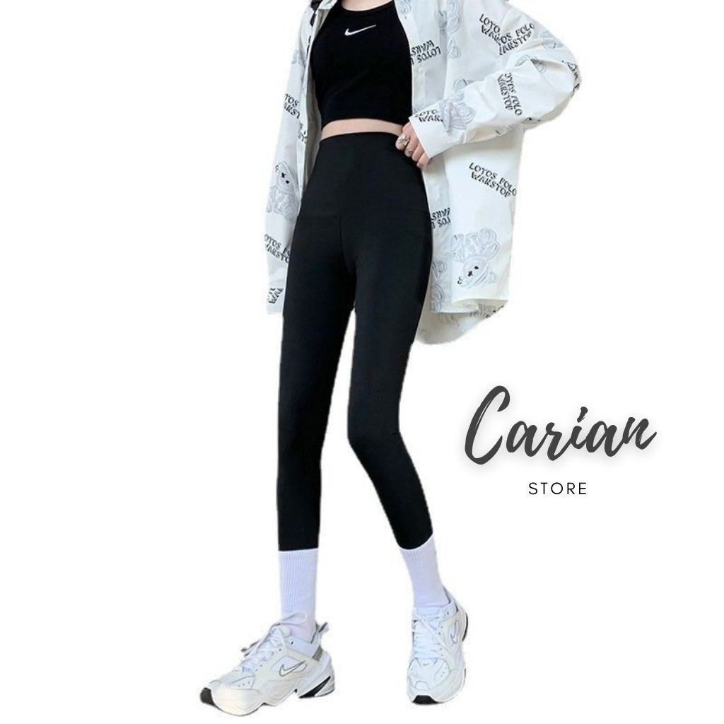 Quần legging nữ dài, lửng, đùi CARIAN Quần đùi cạp cao tập gym yoga aerobic thời trang cao cấp Hàn Quốc | BigBuy360 - bigbuy360.vn