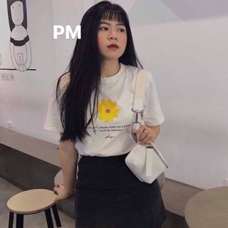 🏵 Áo Thun Hoa Cúc Vàng Unisex